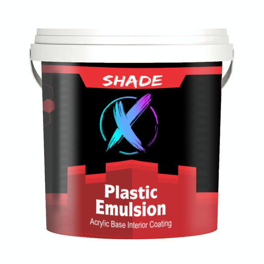 SHADE-X PLASTIC EMULSION , WASHABLE PAINT FOR INTERIOR WALLS